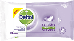 Dettol Anti Bakteri Wet Wipes Sensitive