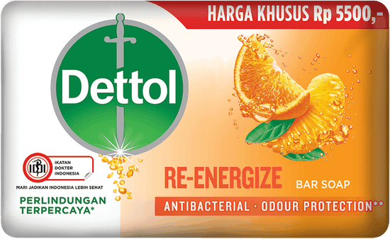Sabun Anti Bakteri Dettol Re-Energize