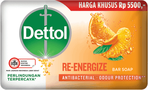 Sabun Anti Bakteri Dettol Re-Energize