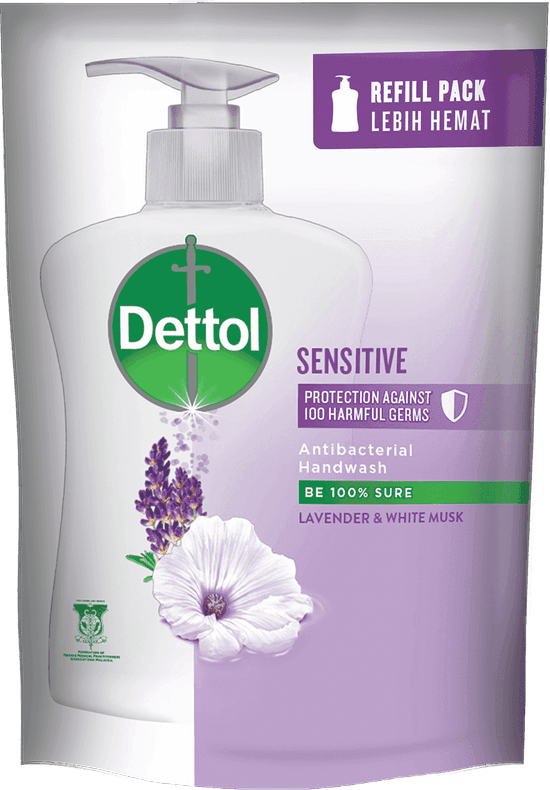 Sabun Cuci Tangan Anti Bakteri Dettol Sensitive
