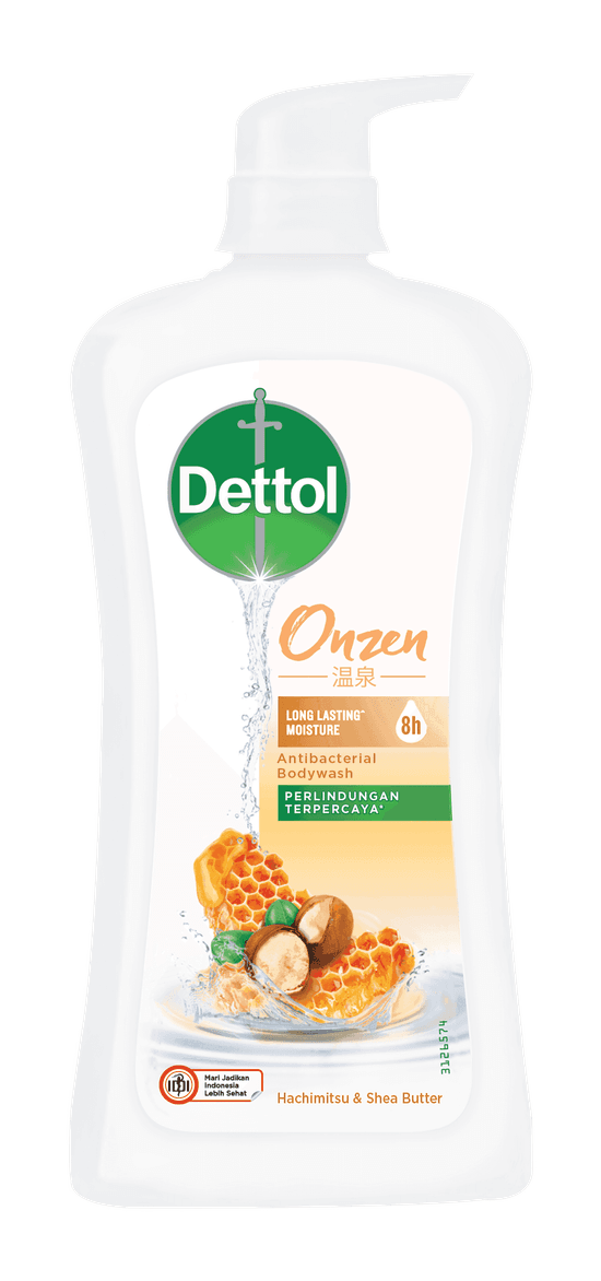 Sabun Cair Anti Bakteri Dettol Onzen Hachimitsu