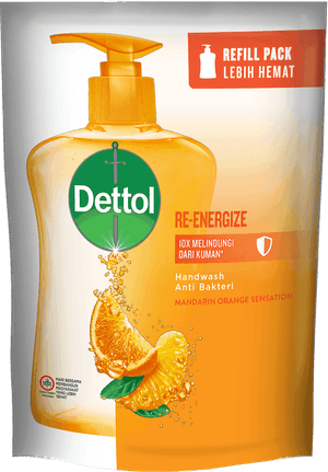 Sabun Cuci Tangan Anti Bakteri Dettol Re-Energize